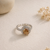 Soléa Amber Zircon Ring