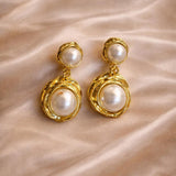 Classic Pearl Stud Earrings