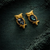 Noctura Owl Studs