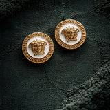 Aurelius Medallion Studs