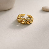 Aurora Chain Gold Ring