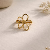 Golden Bloom Ring