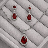 Royal Ruby Drop Set