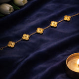 Golden Clover Bracelet