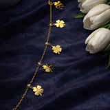 Flower Charm Bracelet