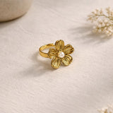 Pearl Blossom Ring