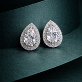 Aurielle Teardrop Zircon Earring