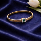 Emerald Radiance Bangle