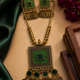 Zumurrud Afghani Coin Necklace Set