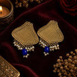 Mah-e-Neel Earrings