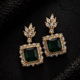 Forest Zircon Earrings
